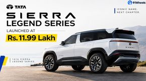 Tata Sierra Legend Series Launched At Rs. 11.99 Lakh